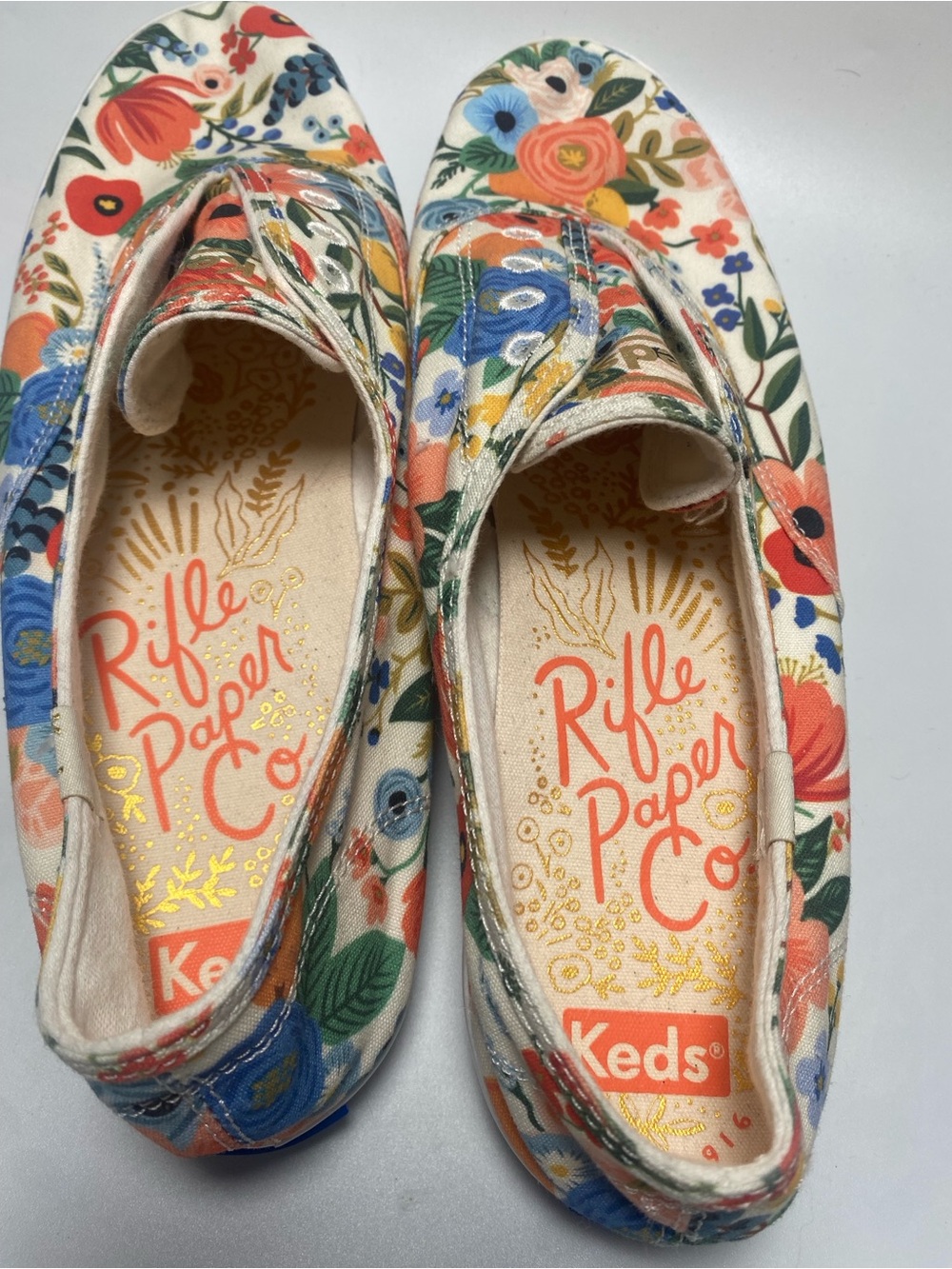 🌸 Keds x Rifle Paper Co. Garden Party Floral Sneakers 🌸 - Picture 5 of 9